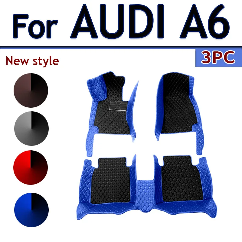 

Car floor mats for AUDI A6 Wagon 2007 2008 2009 2010 2011 2012 2013 2014 2015 2016 2017 2018 Custom auto foot Pads