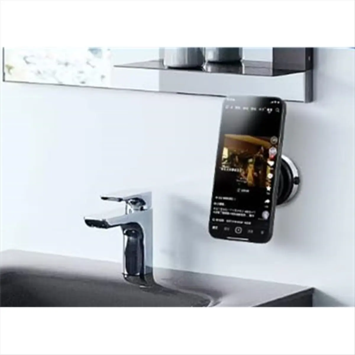 ♬◤Popular Style  ◥Multipurpose Magnetic Suction Vacuum Cell Phone Holder Mount,Applies to Car Dashboard Smartphone Flat Device