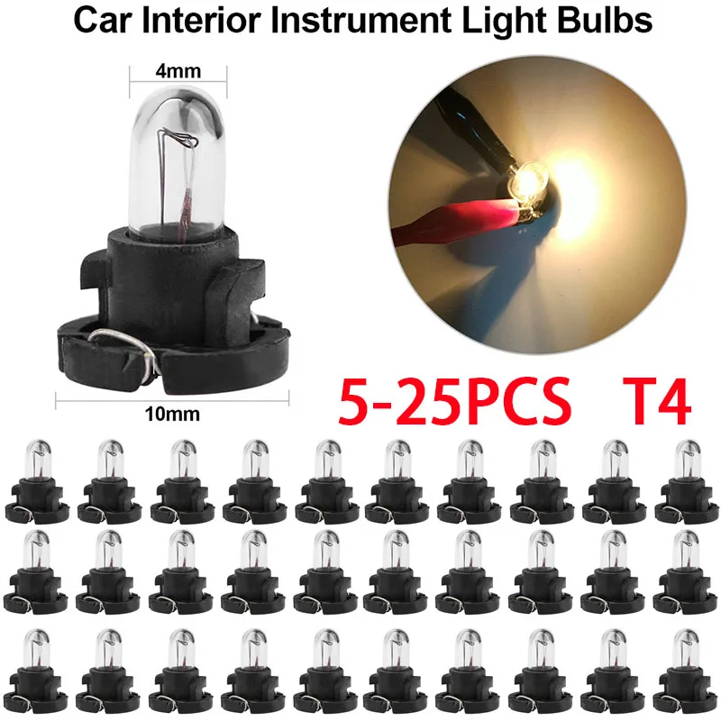 25-5PCS T4 12V Led …