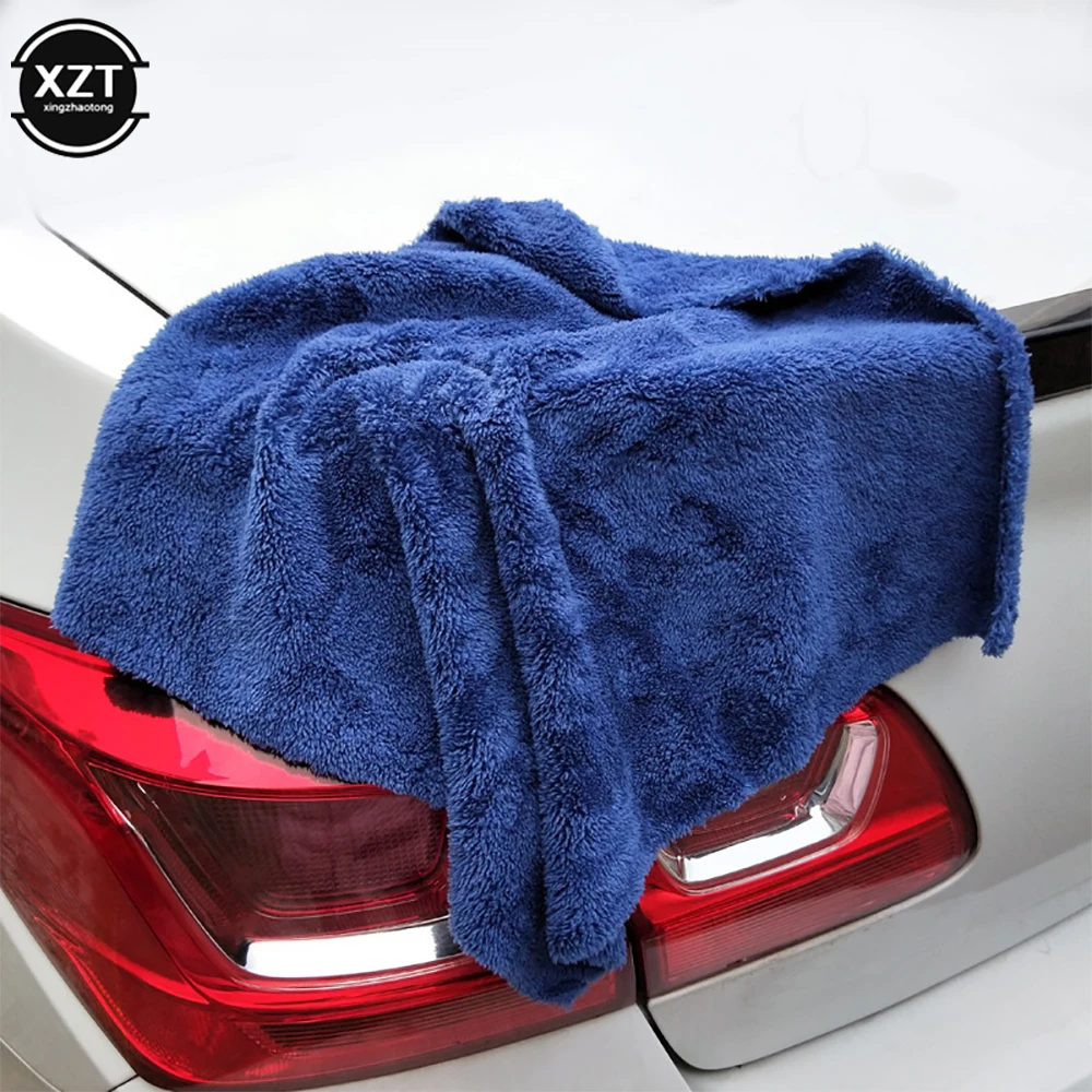 

40*40cm Coral Fleece Microfiber Eagerly Thickened Absorbent Clean Car Wipe Cloth Car Washing Supplies