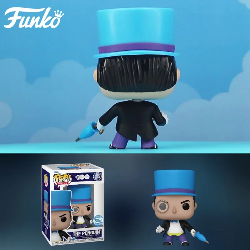 

Dc The Penguin Action Figure Model Funko Pop Q Version Sculpture Dolls Decor Collectible Limited Edition Figures Toy Gift