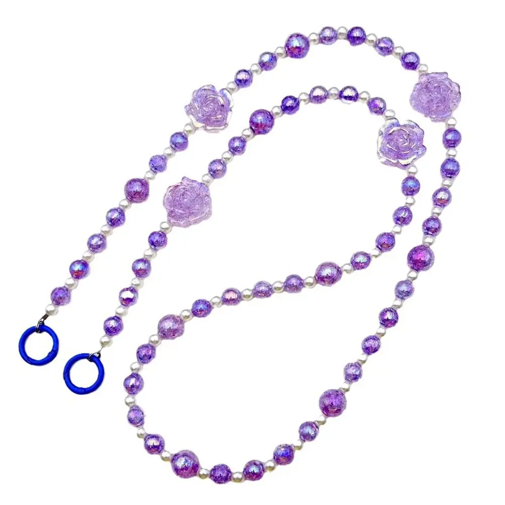 

Лазерный цветок лазерный цветок ремешок для телефона подвесное украшение универсальный кошелек ожерелье сумка-цепочка аксессуар сумка через плечо цепочка кукла