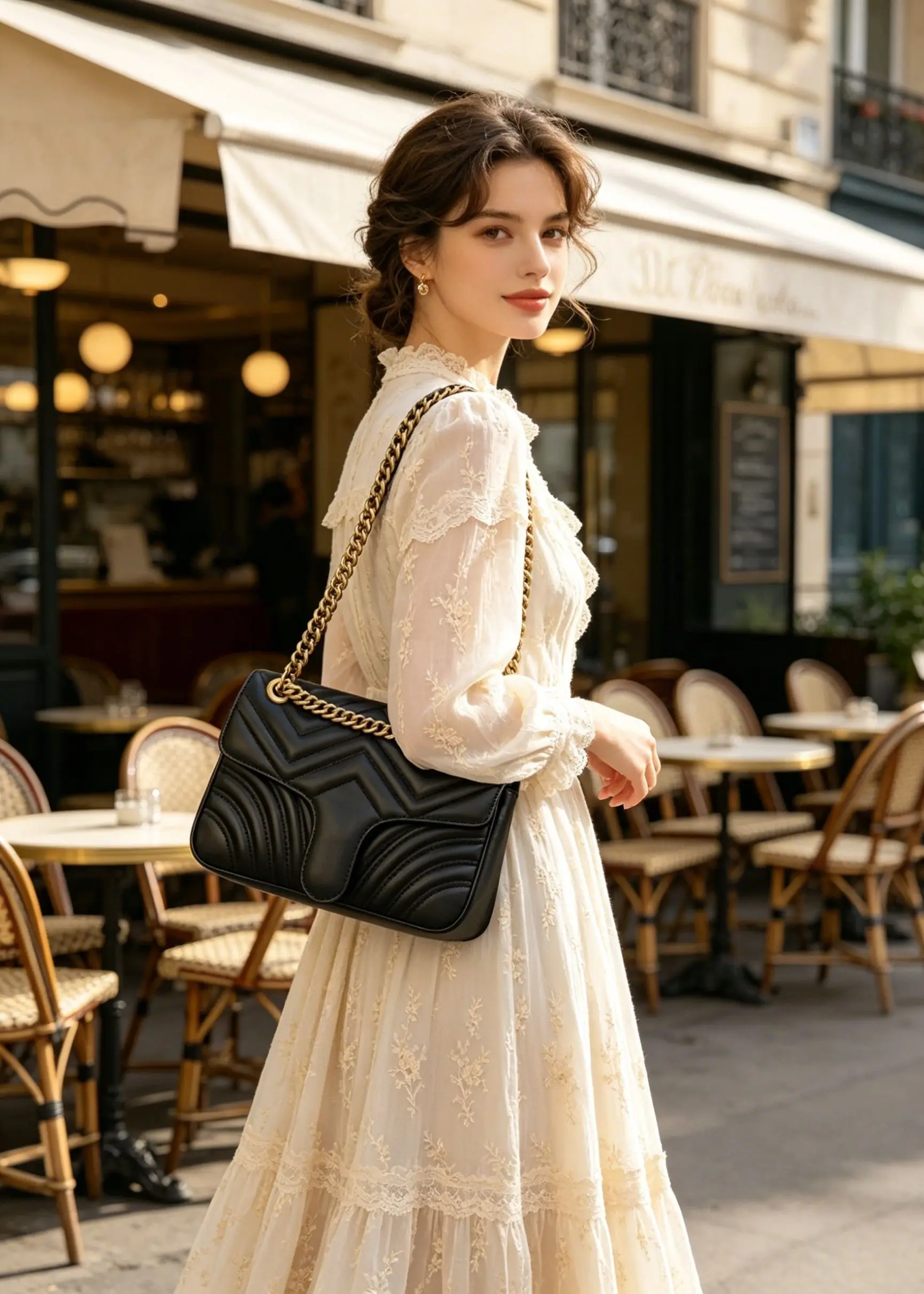 

Luxury design ladies' small square fashion handbag chain crossbody bag shoulder bag luxury embroidered plaid square bag