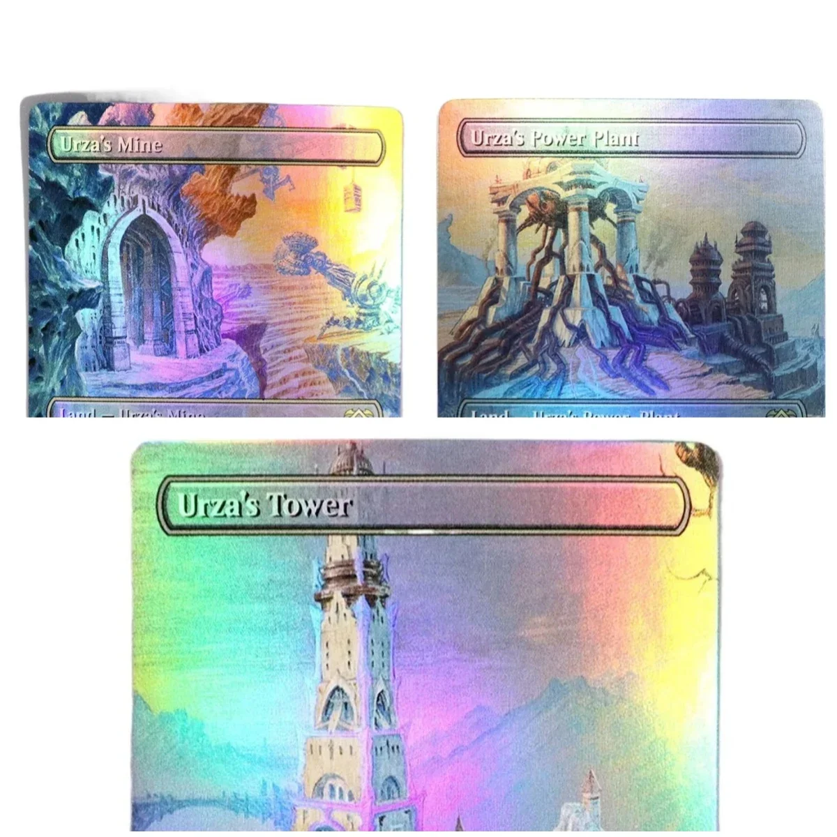 

(URZA'S MINE/POWER PLANT / TOWER ) TCG Magical Proxy Cards Game Quality Proxy Gathering Board Playing Game Trading Cards