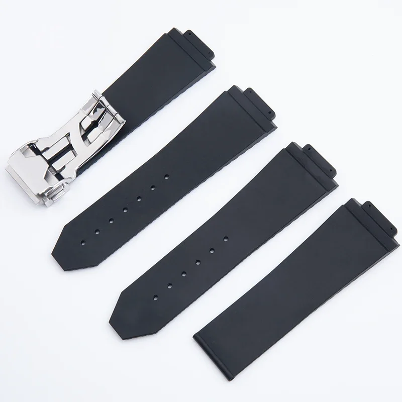 For Hublot Yubo Classic Fusion Big Bang Series Fashionable Minimalist Waterproof Breathable Rubber Watchbands 26x19mm 24x17mm