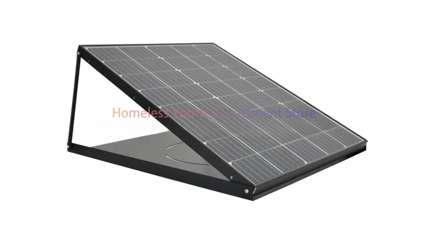 Top Sale 60W Detachable Solar Panel Power Roof Mounted Extractor Fan Industrial Air Ventilation