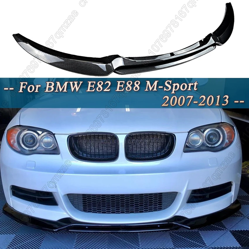 

Для Bmw E82 E88 4 шт. глянцевый стиль Maxton, передний бампер, сплиттер, спойлер, диффузор 118d 120i 135i M Sport 2007-2013, комплекты кузова