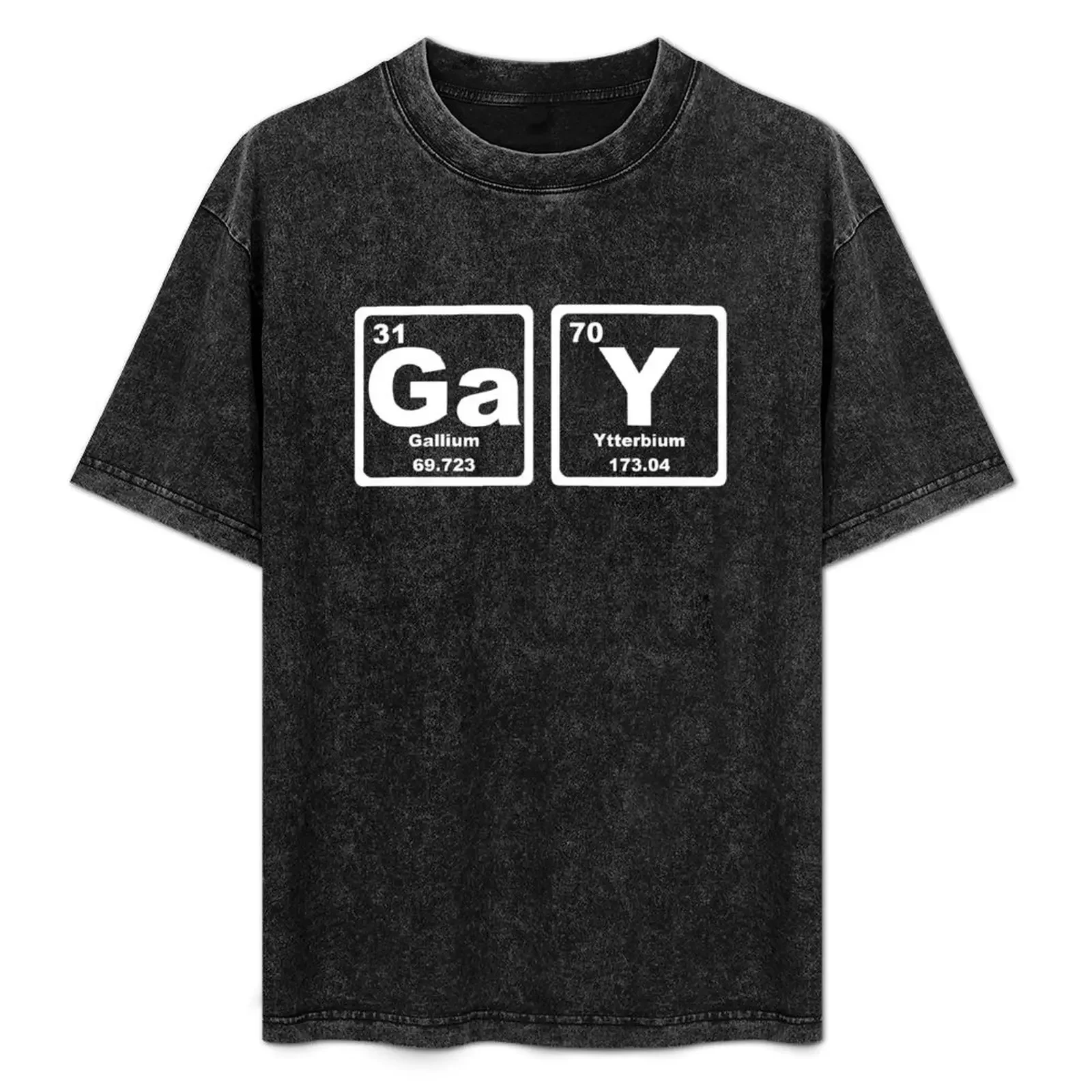

Gay - Periodic Table T-Shirt printed t shirts for man man t shirt cotton T-Shirt