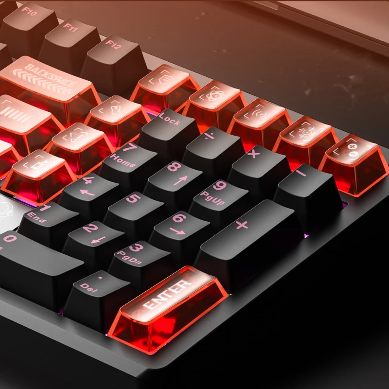 

LEOBOG Daybreak Theme Keycaps Set Customization PC Material Cherry Profile Keyboard Cap for Mechanical Keyboard Accessories