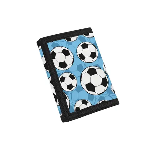 Soccer Pattern Wallet for Boys, Football Mens Wallet Trifold Coin Bag Purse Foldable Wallet for Kids Birthday Gifts Wallet RFID - Image 5