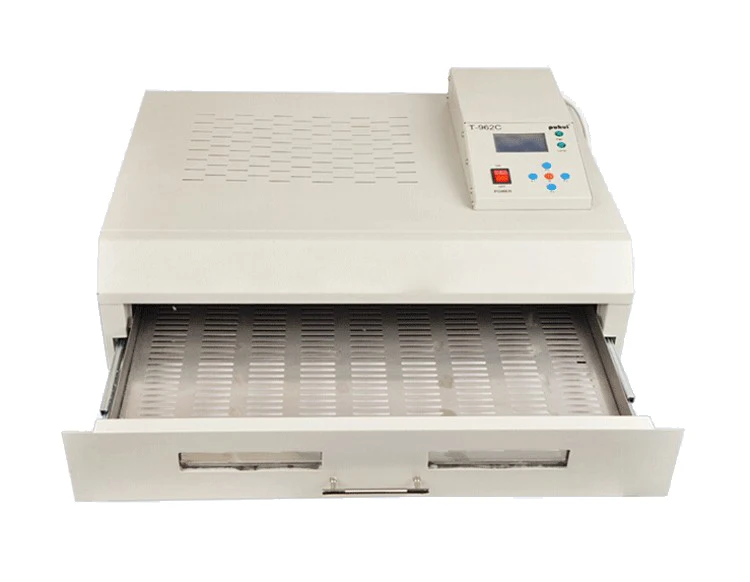 

PUHUI T962C BGA Rework Station T-962C Reflow Oven Machine Infrared Heater 2500W