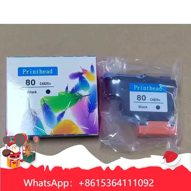 Widely Applied， 1PC Black Printhead for 1000 C4820A 80 Cost effective，1pc