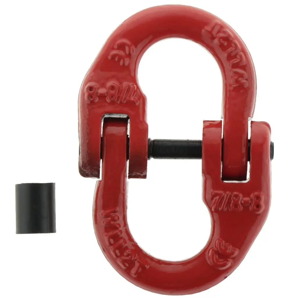 

Painted Grade 80 Drop Forged Alloy Steel Connecting Link, Large Working Load Limit