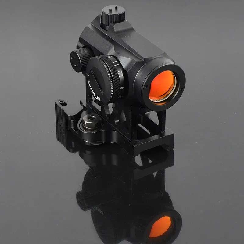 

1x25 Red Dot Sight 2 MOA Reflex Airsoft Sight Optical Hunting Scope Tactical Mini RifleScope with 1 Inch Rail Mount