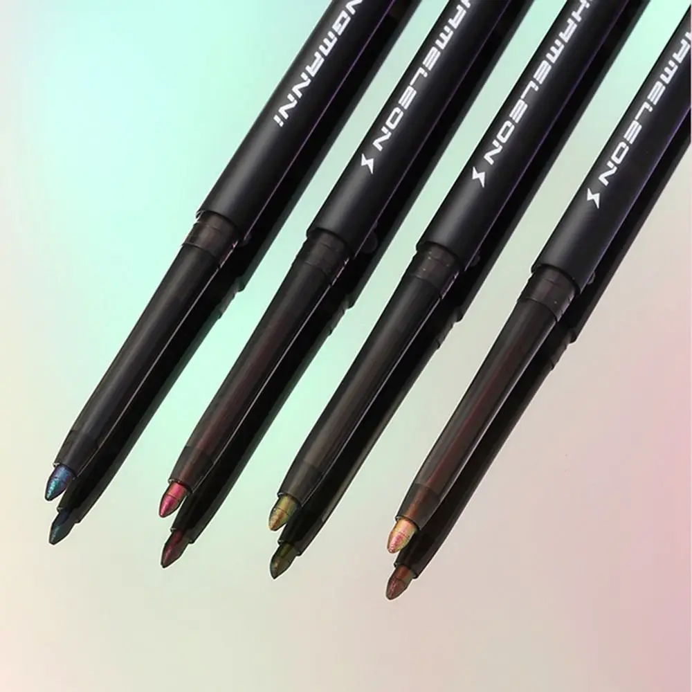 Liner Pigmento Strumenti per il trucco degli occhi Cosmetici metallici Party Stage Eyeliner Stick Aurora Ombretto Eyeliner Matita Eyeliner Penna gel