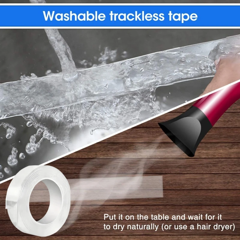 Ultra-strong Double Sided Adhesive Monster Tape Home Appliance Waterproof Wall Stickers Home Improvement Resistant Tapes