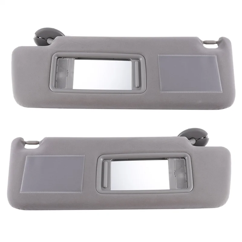 

AT92-74310-6A020-A1 Car Front Sunvisor Sun Visors W/ Mirrors & LED Lights For TOYOTA LAND CRUISER J12 2002-2009