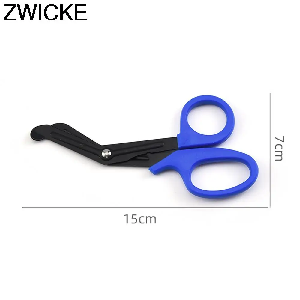 1pcs Outdoor Survive Paramedic Rescue Utility Shear Emergency Gauze Scissor First Outdoor Camp Medical Nurse Hike Trauma Aid