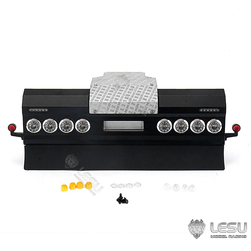 

LESU Metal Tail Beam Plastic Taillights Rubber Mudguard For TAMIYA 1/14 Scania RC Tractor Truck Remote Control Car Model