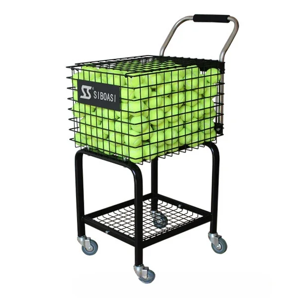 SS-703 Tennis Ball Basket Trolley Tennis Cart