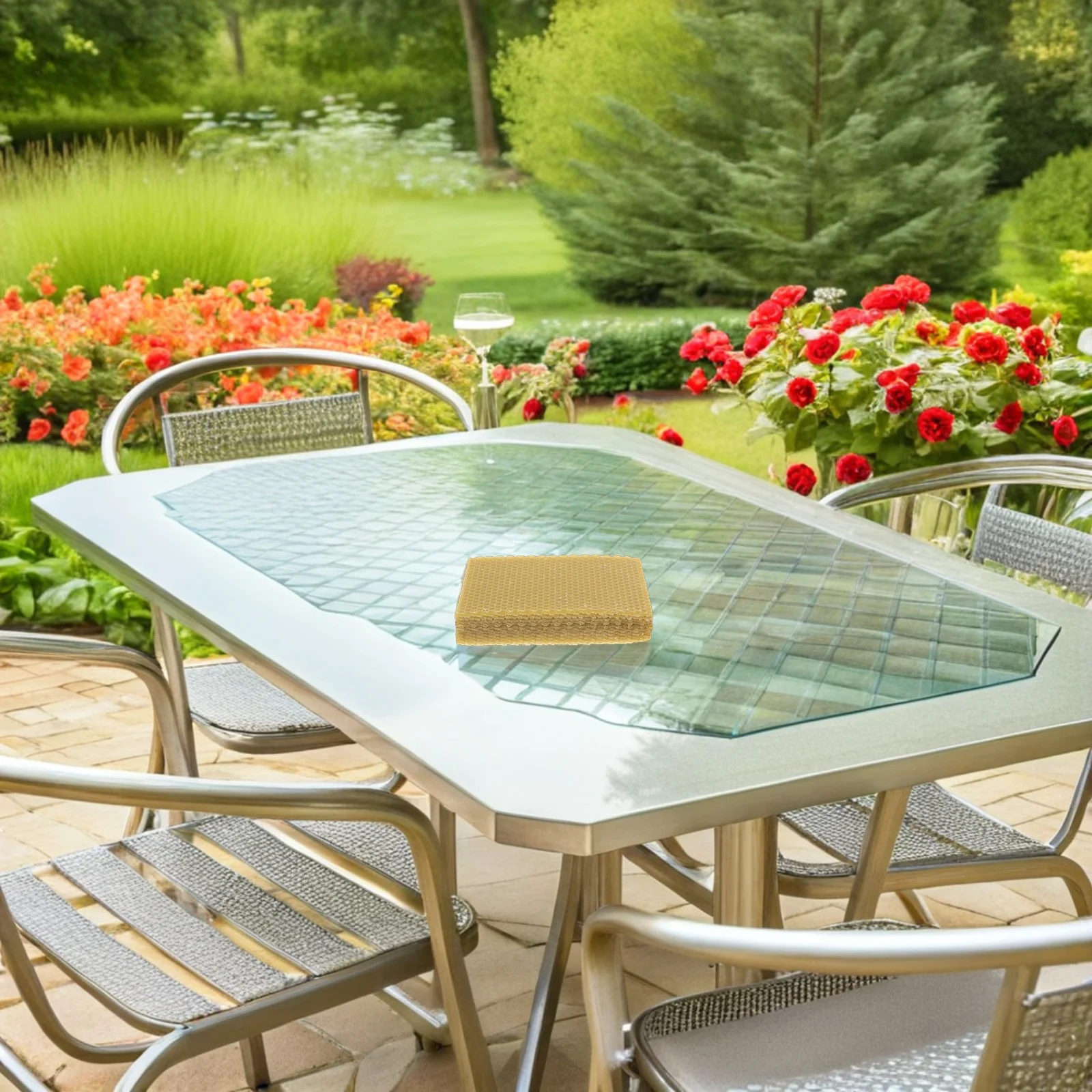 

30pcs Beeswax Honeycomb Foundation Sheets Natural For Beekeeping Frames Yellow Durable Hive Tool Beeswax Sheets For