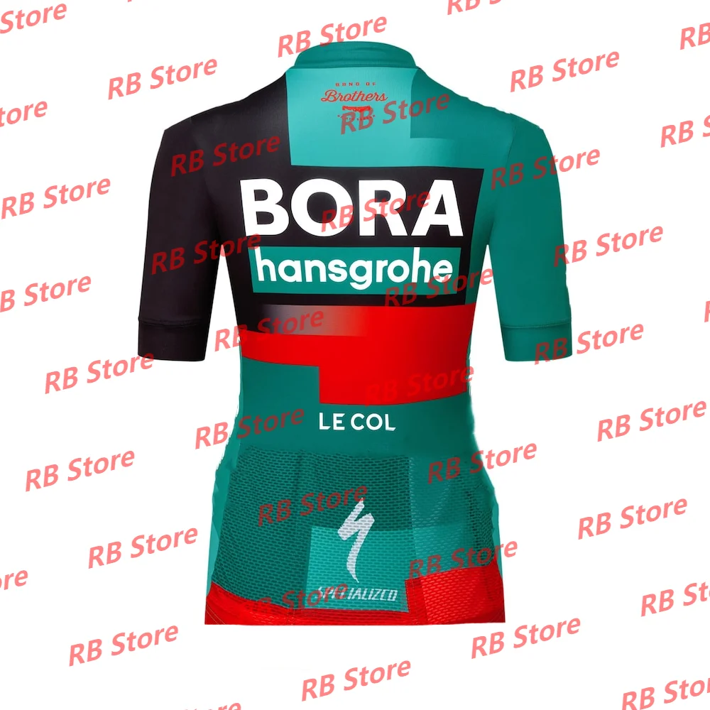 2025 Bicycle Motorcycle Bora Hansgrohe Crew Neck 3D Printed Tour de France Team Adults KIDs T-Shirt Breathable Quick Drying