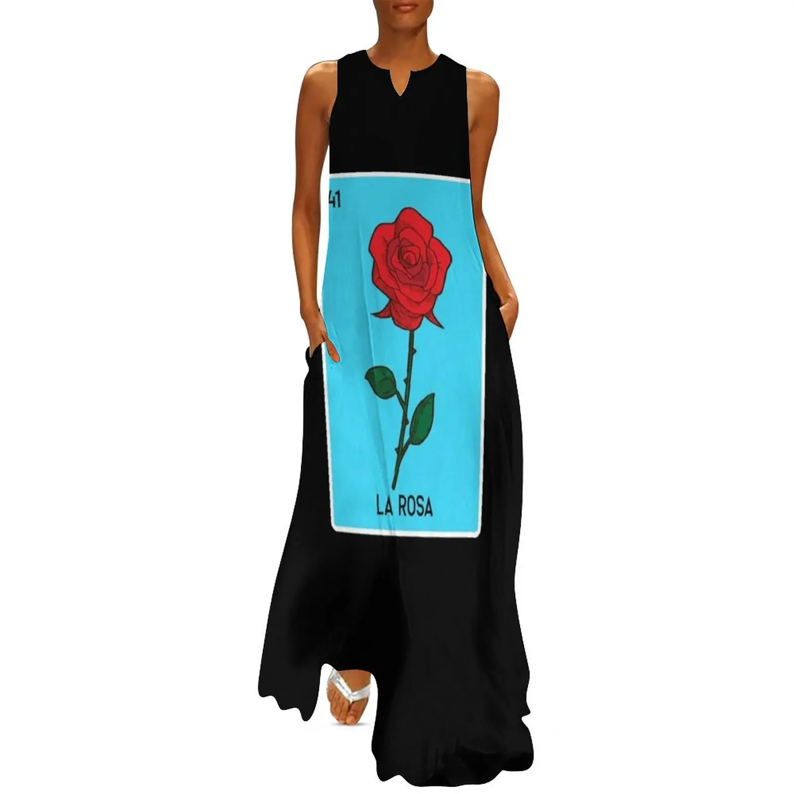 

La Rosa Lottery Gift - Mexican Lottery La Rosa Long Dress elegant party dresses for women 2025 long sleeve dress