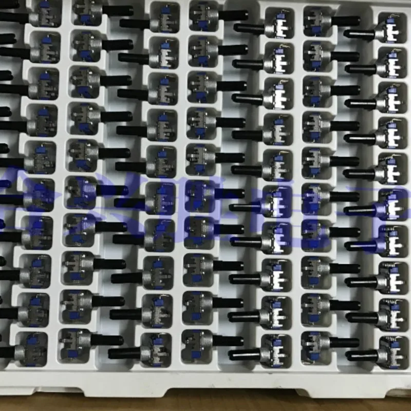 2PCS Double 503W 50K With Midpoint Audio Power Amplifier Mixer Effect Potentiometer 6Pin Shaft Length 23MM