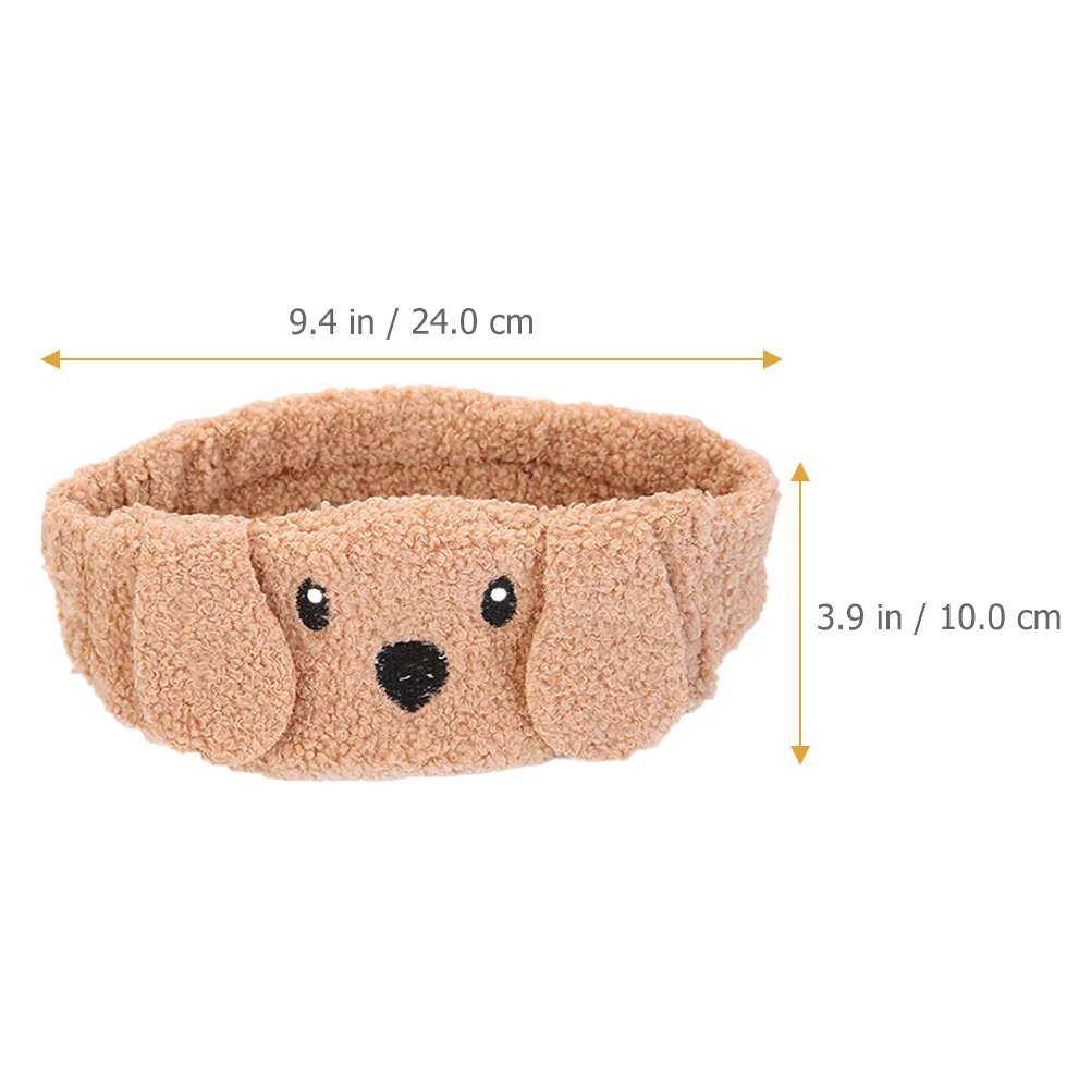 2 Pcs Eye Mask Tattoo Ink Makeup Hairband Rabbit Ears Girl Headwear Adorable Face Washing Headband Plush Child