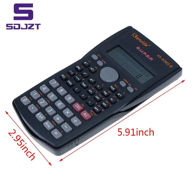 Scientific calculator with writing tablet 991ms 349 functions engineering financial calculator for school students office solar