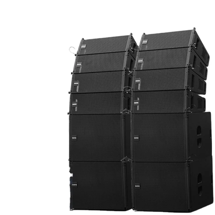 

Passive Dual 8 Inch Line Array Speakers And 18 Inch Subwoofer Speakers For Wedding Party Outdoor Event Speakers