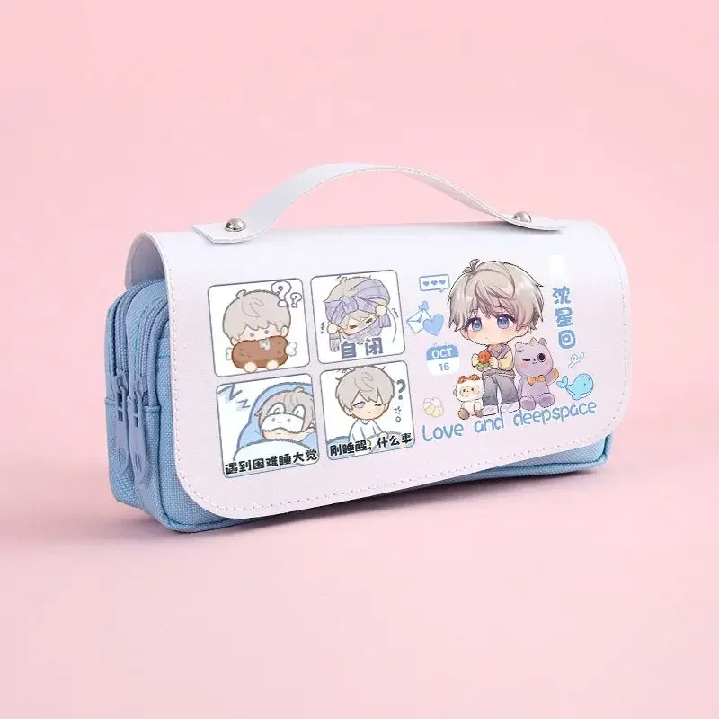 Spiel Zayne Liebe und Deep space Xavier Rafayel Anime Schul bedarf Taschen Student Kugelschreiber Stift Fall große Kapazität Feder mäppchen Geschenk