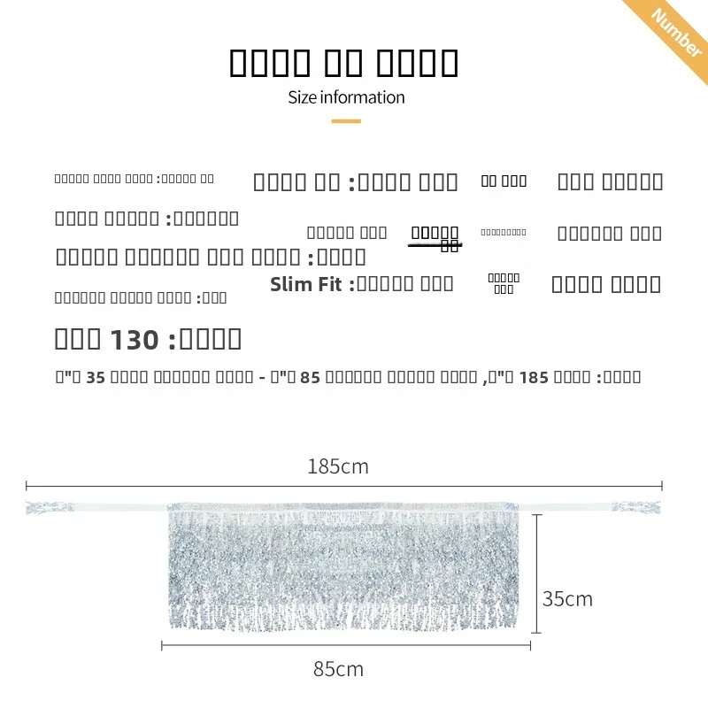 Cadena de cintura con cuentas y lentejuelas para danza del vientre, estilo casual deportivo, para otoño, moda masculina Seven Sve