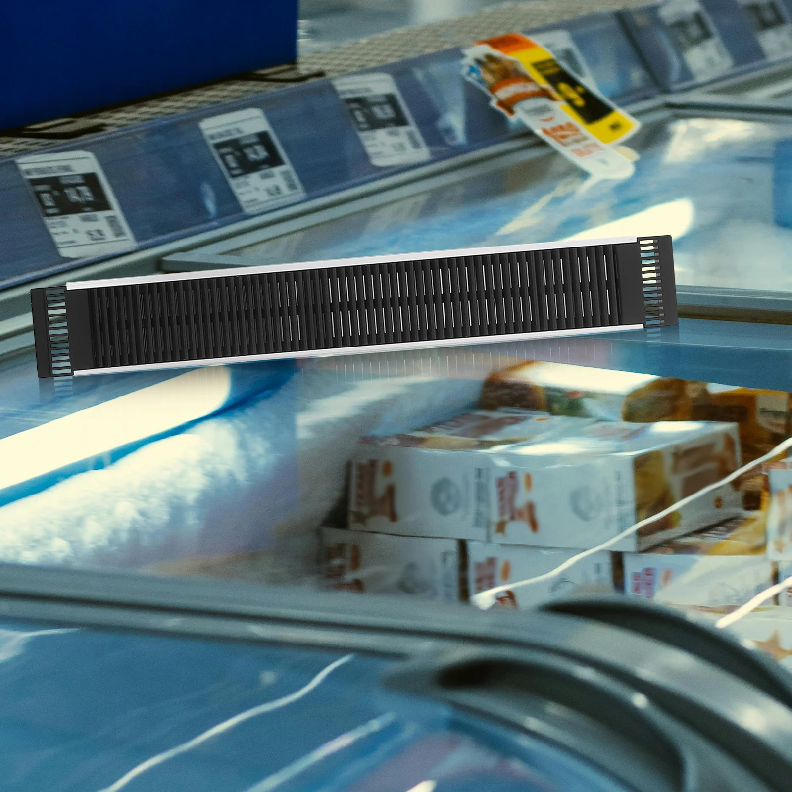 

3Pcs Beverage Pusher Tray Rack Refrigerator Can Organizer Shelf Pusher Track Automatic Feed Drink Display Rack for Fridge Pantry