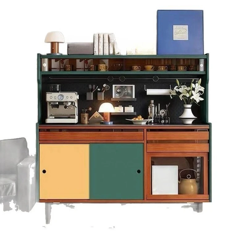 

side cabinet, locker, integrated locker against the wall, household small apartment storage, coffee cabinet, tea cabinet