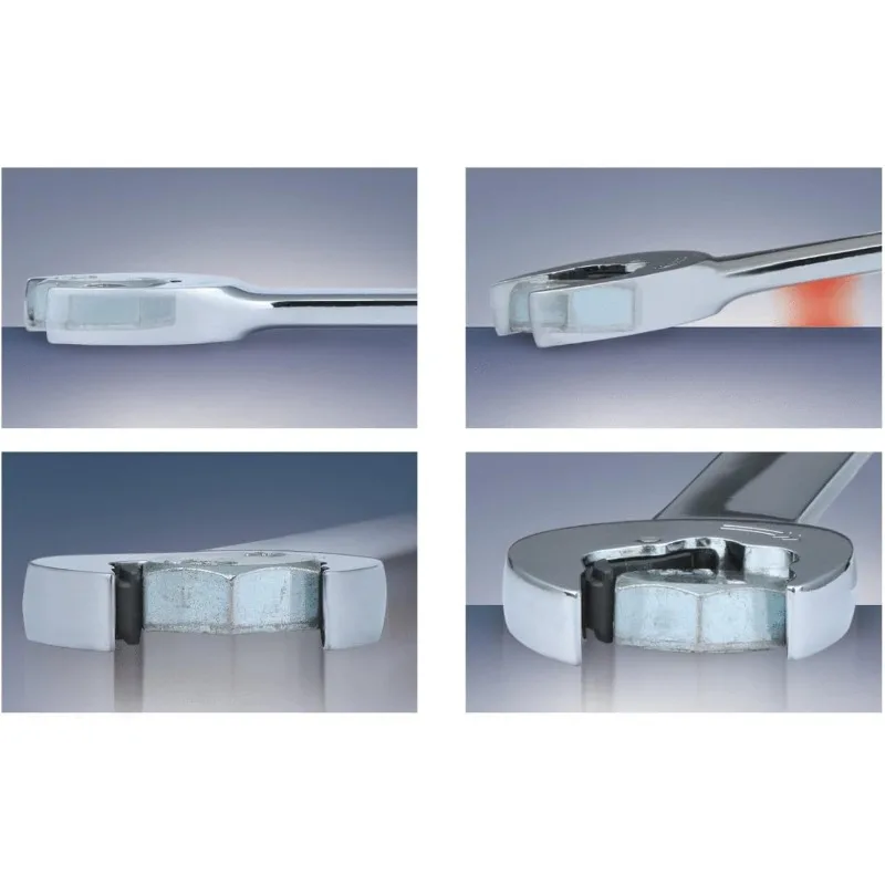 6-32mm Universal-Kombinations-Ringmaulschlüssel-Set mit Ratschenmechanismus für Ring- und Gabelschlüssel – Detail 6
