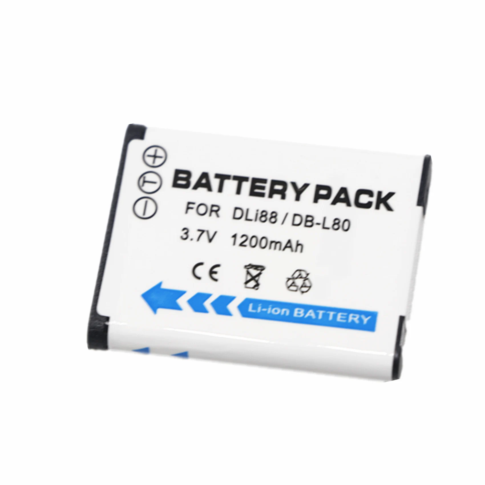 DB-L80 Battery or Charger For Sanyo Xacti DMX-CA100 CG10 CG11 CG110 CG100 GS1 GH1 DSC-X1200 X1250 X1260 VPC-CA100 CA102 CG10