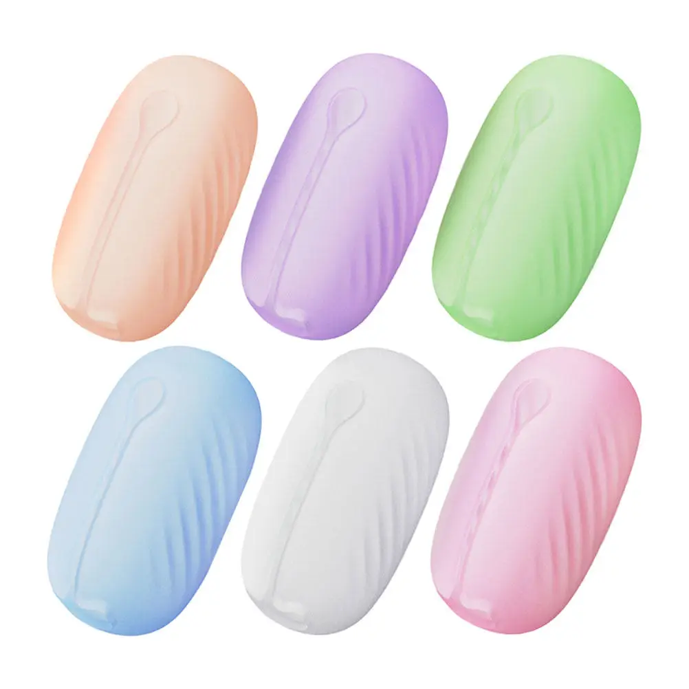 

Набор из 6 силиконовых защитных чехлов для зубных щеток: дорожные, пылезащитные, компактные, для бизнеса и путешествий