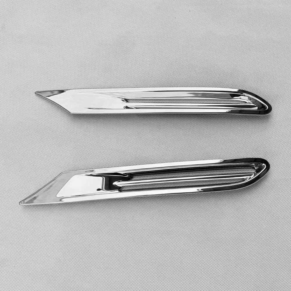 المصد الأمامي من الكروم لإطار الضباب الخفيف لملحقات تويوتا جراند هايلاندر 2024-2026 #3