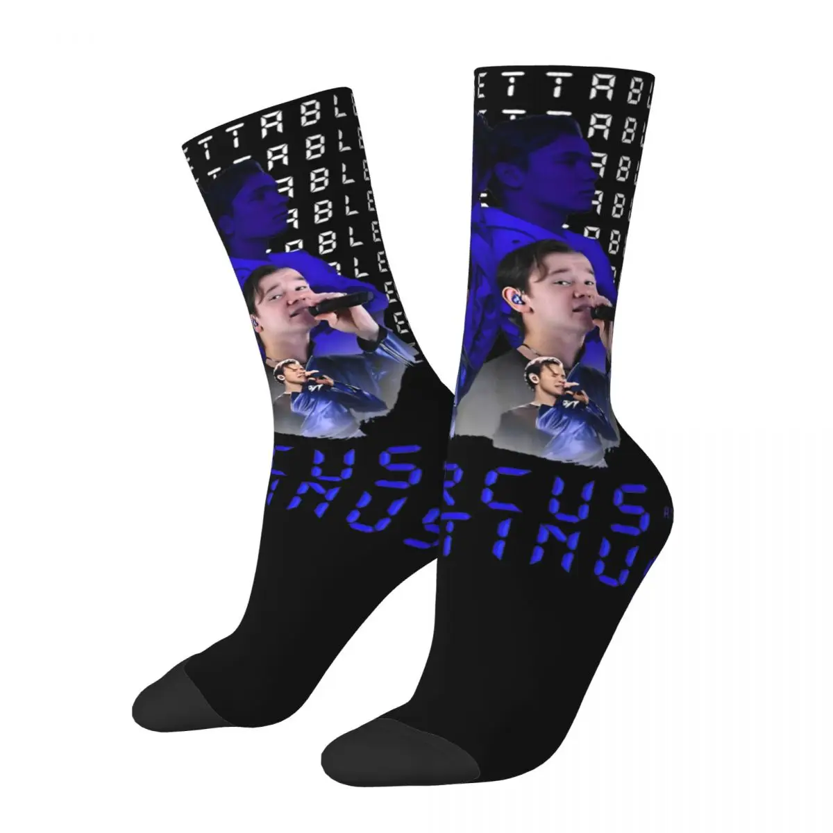 Marcus And Martinus Unforgettable Eurovisions 2024 Sweden Theme Socks Accessories for Unisex Breathable Printed Socks