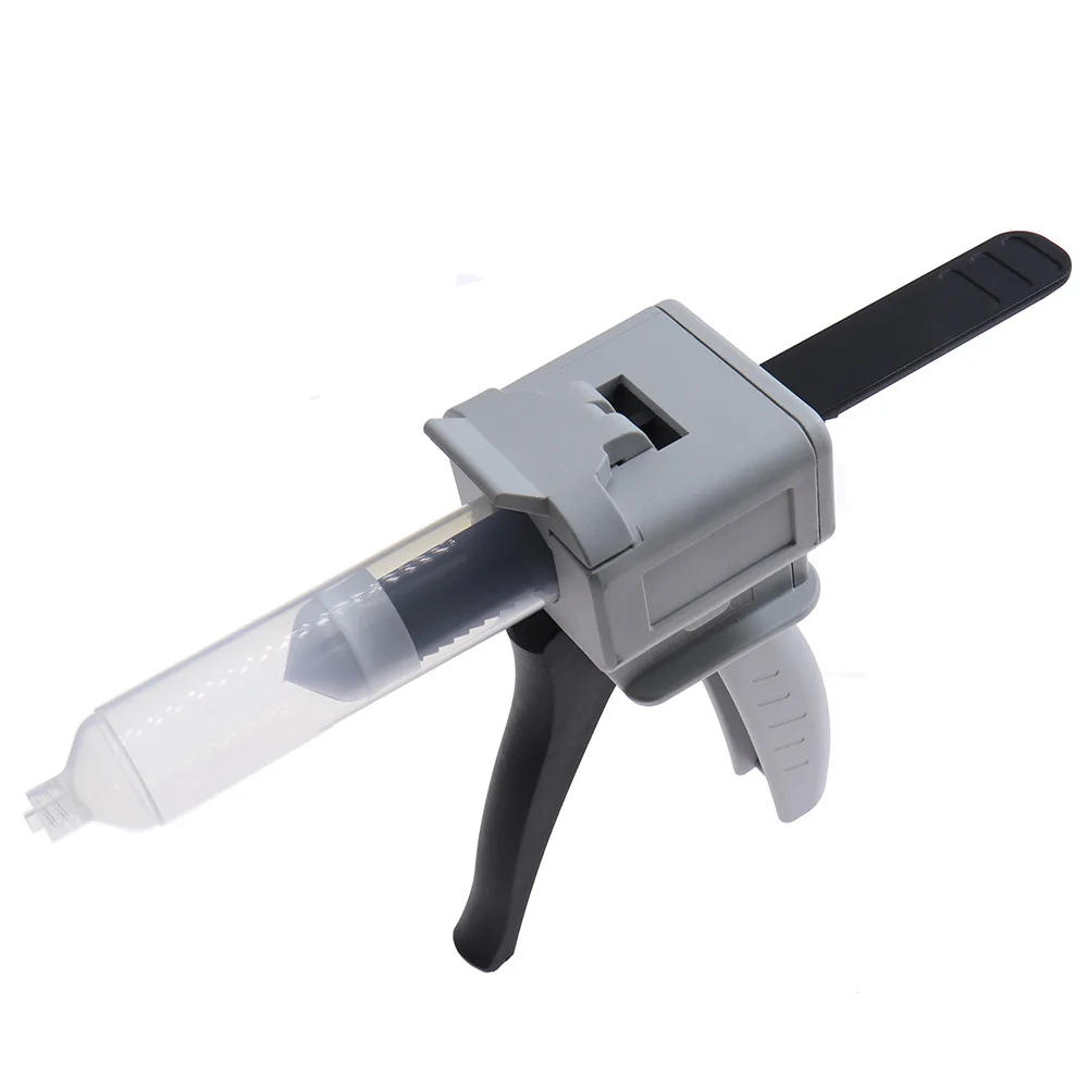 30ML,50ml Single group AB Epoxy Sealant Glue Gun Applicator Adhensive Squeeze Mixed Manual Caulking Dispenser