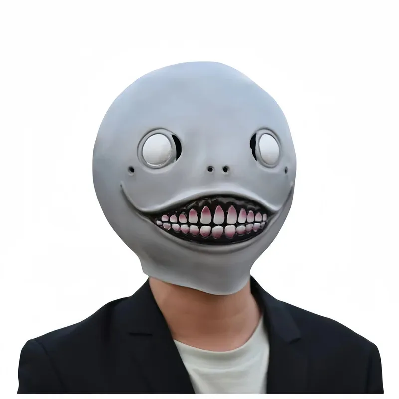 NieR:Automata Emil шлем ужасов Хэллоуин сцена латексная маска костюм сумасшедшая вечеринка крутой игровой реквизит Прямая поставка ty'4
