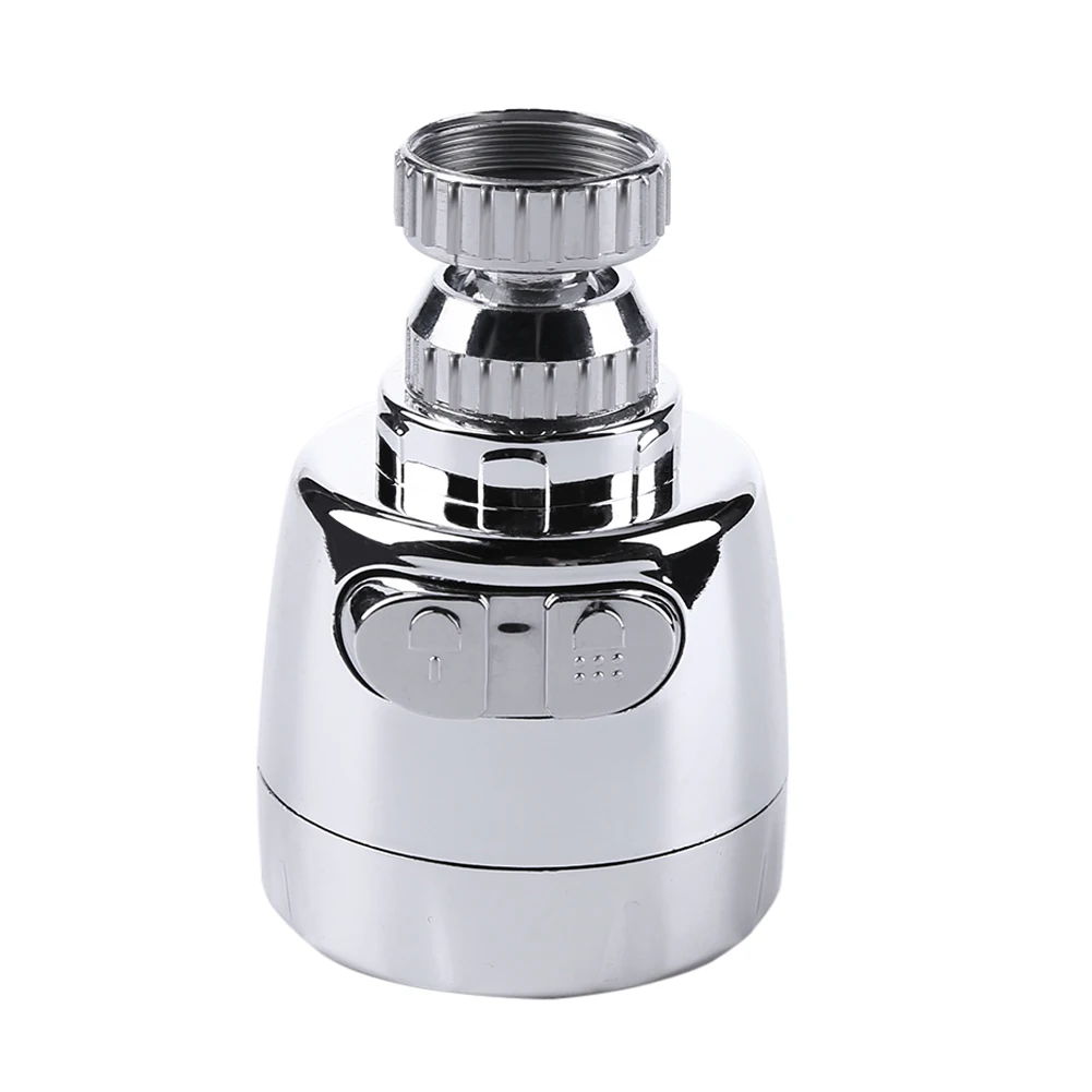 360 Degree Swivel Kitchen Faucet Aerator Adjustable Dual Mode Sprayer Filter Diffuser Bath Water Saving Nozzle Faucet Connectors