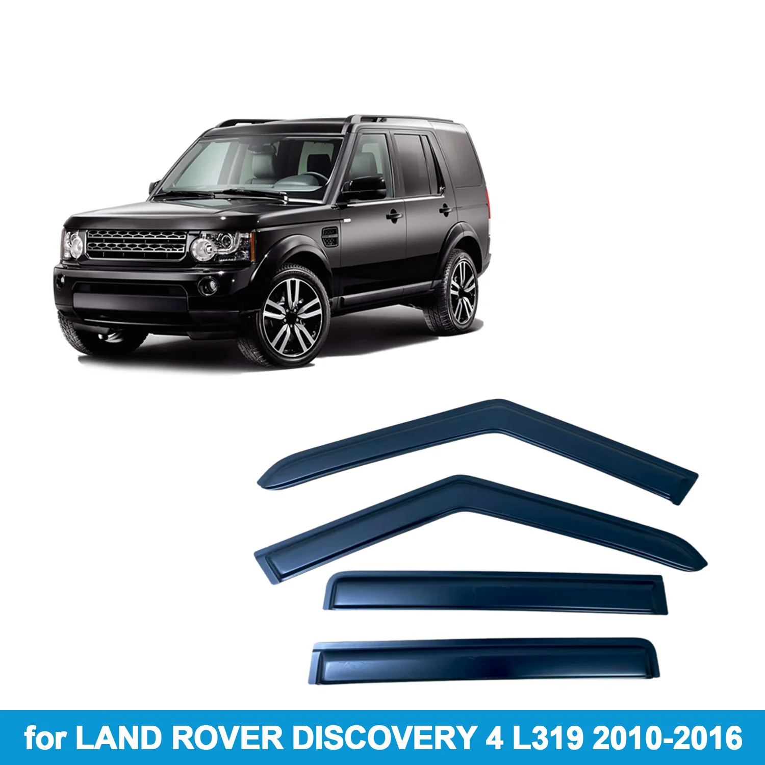 

Оконный козырек для LAND ROVER DISCOVERY 4 L319 2010-2016, защита от дождя, боковой дефлектор, защита от атмосферных воздействий, лента для наружного крепления