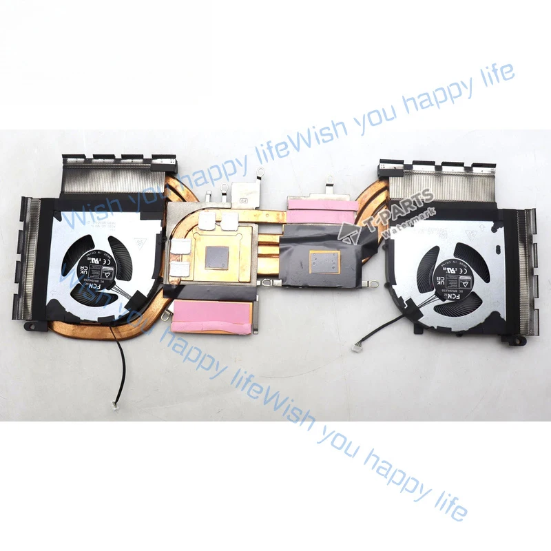 L... 5H40S20937 New for Lenovo Legion Slim 5 16APH8 CPU GPU Cooling Heatsink Fans