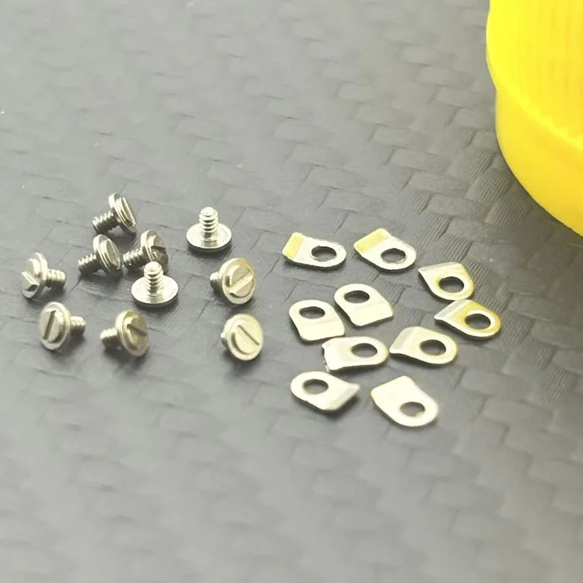 10/30/50set Watch movement components, compatible with Shanghai 3235/3230/3285 movement fixing screws and fixing plates