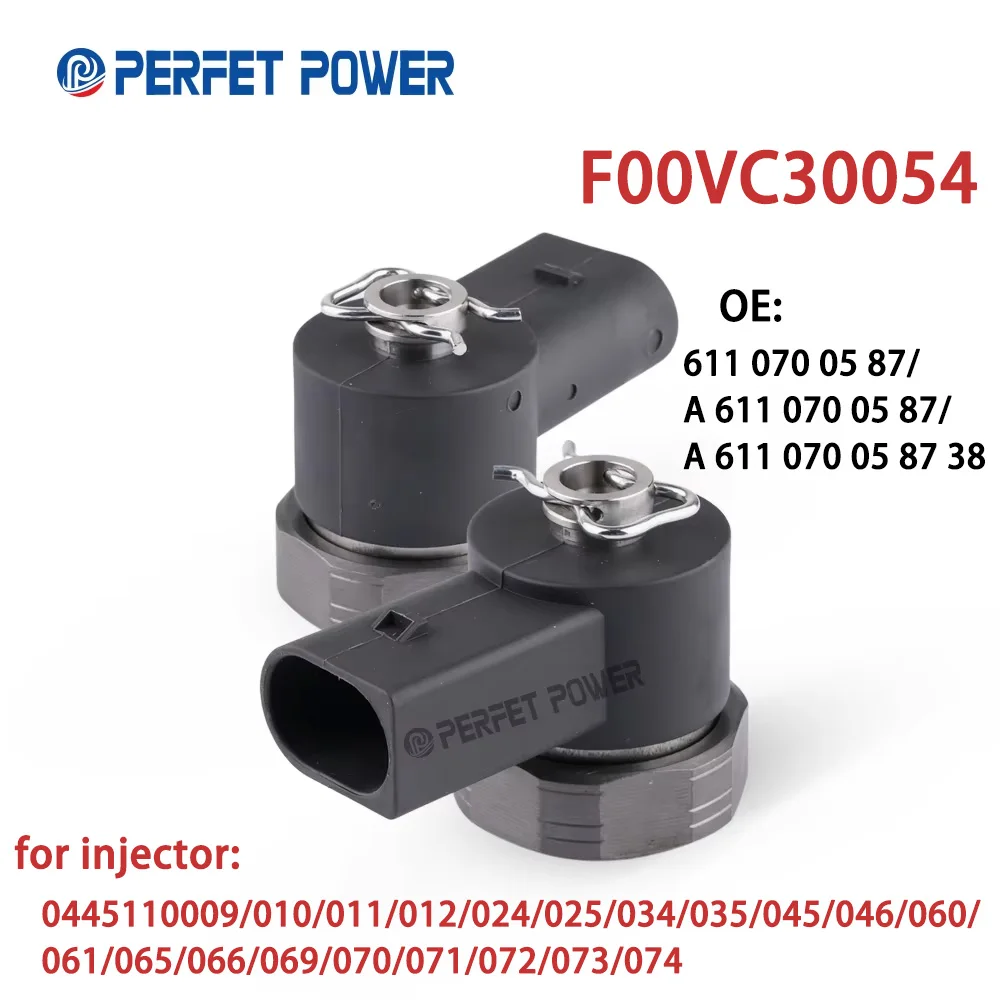 China Made New F00VC30054, F 00V C30 054 Solenoid valve for 0445110009, 011, 024, 035, 045, 060, 065, 070, 074 Fuel injector