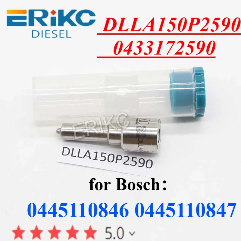 

DLLA150P2590 Fuel Injector Nozzle 0433172590 Auto Diesel Pump Injection Tip For 0445110846 0445110847