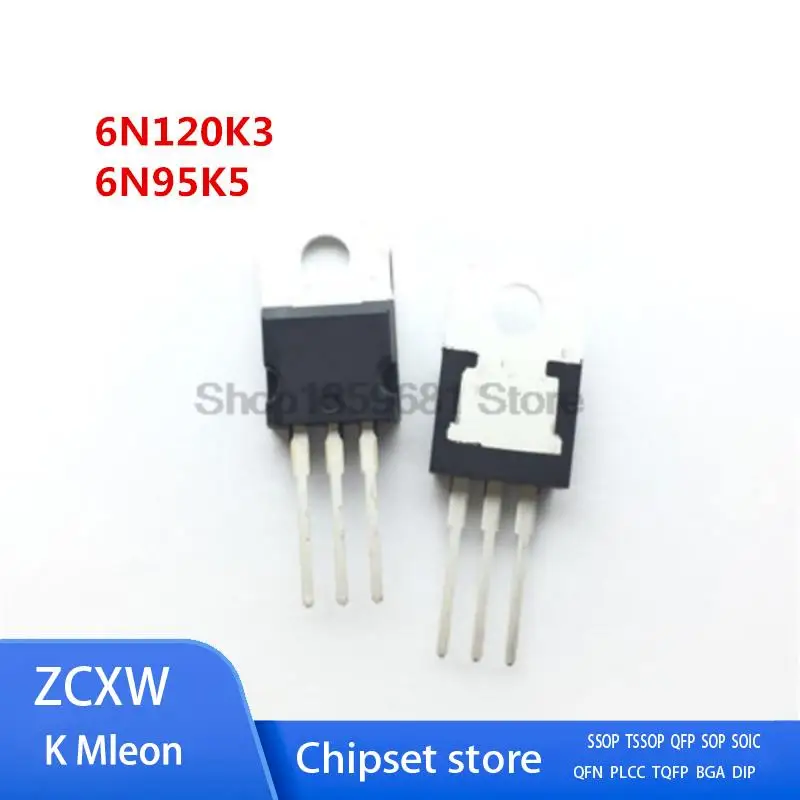 10PCS/LOT  STP6N120K3 6N120K3 STP6N95K5 STF6N95K5 6N95K5 TO-220/TO-220F 6A 1200V