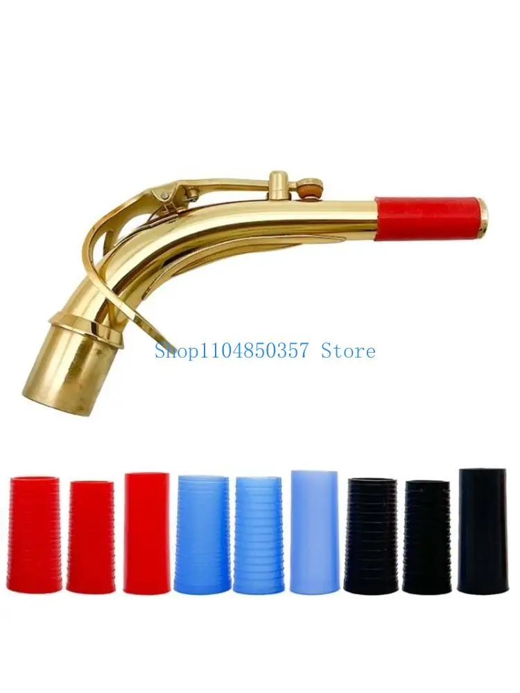 652F Alto Saxophone Bend Neck Rubber Sleeve Silicone Rings Instead of Cork Instrument Accessories Repair Parts